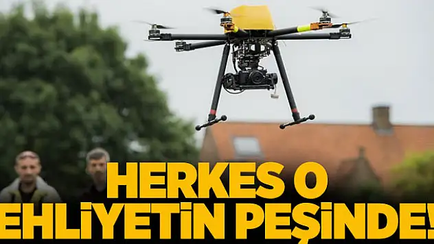 Türklerin çığ gibi artan drone merakı