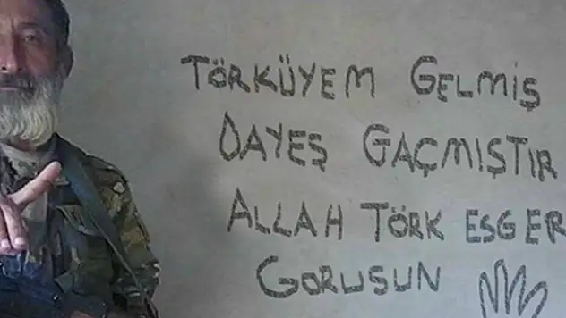 Türkmen askerden 'Türkiye' mesajı