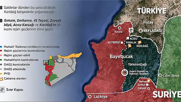 Türkmenlerin Esed güçlerine direnişi sürüyor