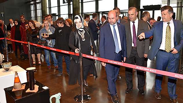 Turkuaz Karma Seramik sergisi açıldı
