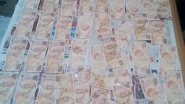 Tuvalette 36 bin lira sahte para bulundu