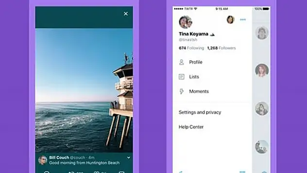 Twitter tasarımını değiştirdi