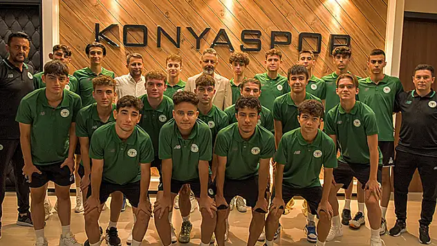 U16 Takımı'ndan Korkmaz'a ziyaret
