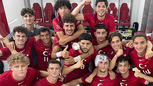 U18 Milliler yarı finalde Fransa ile karşılaşacak