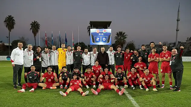 U19 Milli Takım Elit Tur'a yükseldi