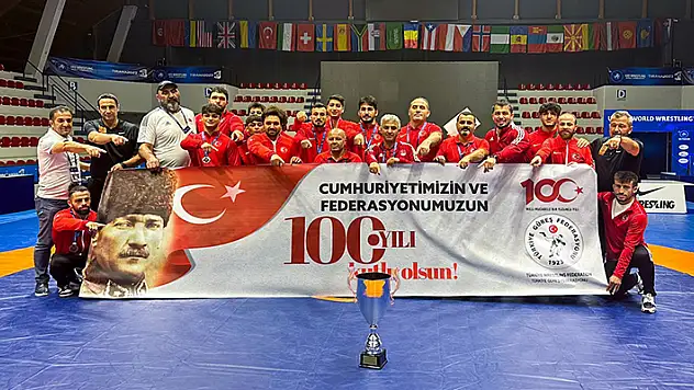 U23 Grekoromen Güreş Mili Takımı Dünya şampiyonu