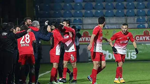 Üç puan Gaziantepspor'un