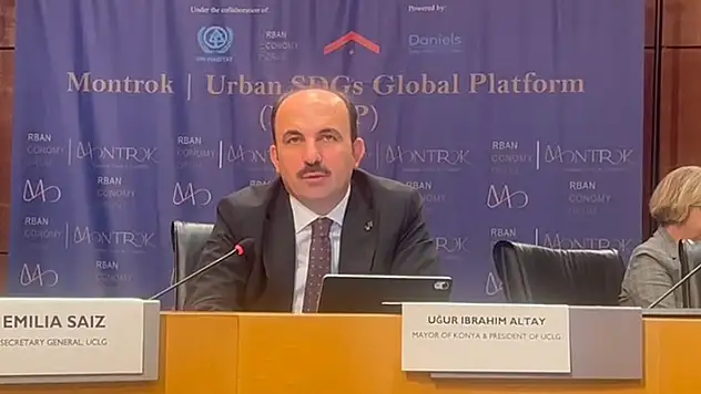 UCLG Başkanı Altay, Kanada'da düzenlenen 6. Kentsel Ekonomi Forumu'na katıldı