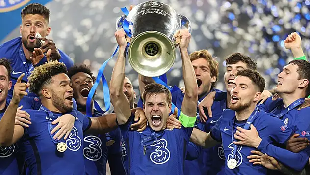 UEFA Şampiyonlar Ligi'nde şampiyon Chelsea
