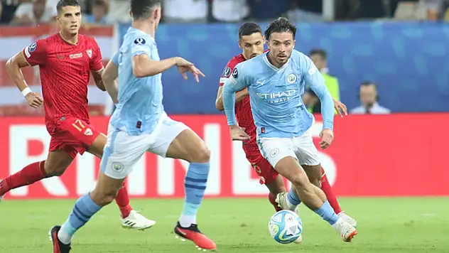 UEFA Süper Kupa'nın sahibi Manchester City oldu
