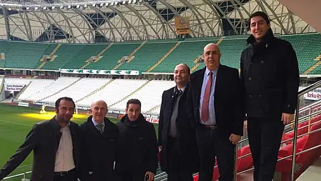 Uefa yetkilileri stadı denetledi