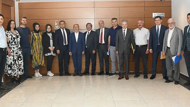 Ukrayna Büyükelçisi KSO'yu ziyaret etti

