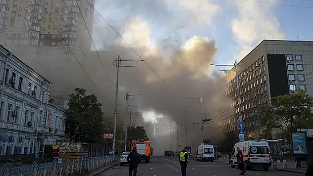 Ukrayna'nın başkenti Kiev'e insansız hava araçlarıyla saldırılar düzenlendi
