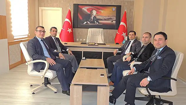 Ulaş Kaymakamı Cankatar, meslektaşlarını ziyaret etti