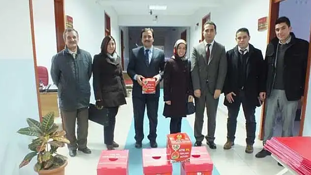 Ulaş'ta atık pil toplama kampanyası başlatıldı
