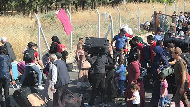 Ülkesine bayrama gidenlerin sayısı 18 bine ulaştı