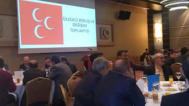 Ülkücüler Konya'da 'Diriliş ve Değişim' dedi