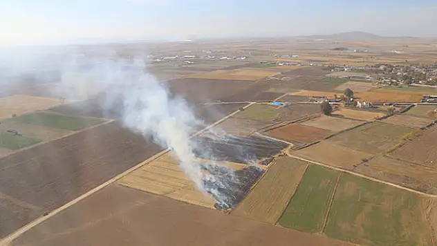 Ulusal Hububat Konseyi Başkanı Konya'da uyardı: 'Anız yakılmasına 'dur' demeliyiz'