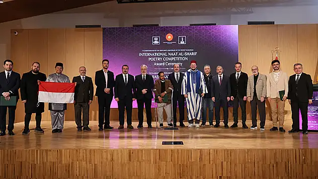 'Uluslararası Naat-ı Şerif Yarışması'nda ödüller Konya'da sahiplerini buldu
