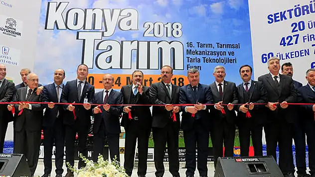 Uluslararası Tarım Fuarı Konya'da açıldı