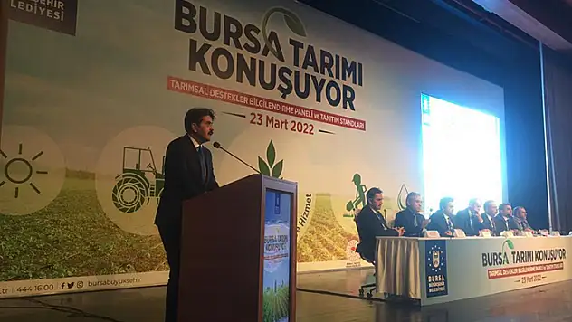 Uluslararası Tarım Şehirleri Birliği, Bursa Tarımı Konuşuyor Paneli' ne katıldı