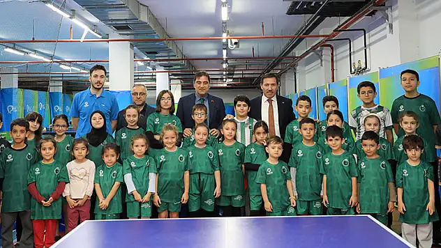 Ünal Karaman'dan Karatay Spor Okulları'na ziyaret