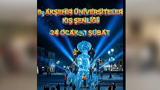 Üniversiteliler kış şenliği 21 yıl sonra yeniden Akşehir'de!