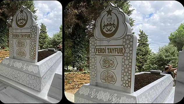 Ünlü sanatçının kabrini yaptırdı