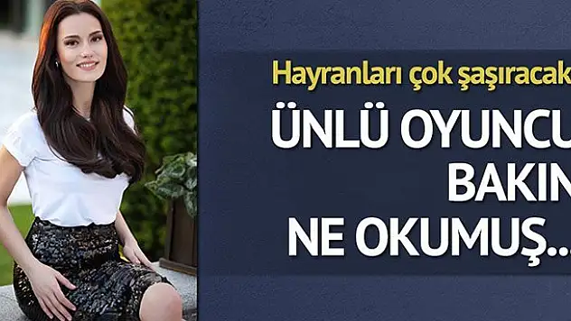 Ünlülerin gerçekte okudukları bölümler