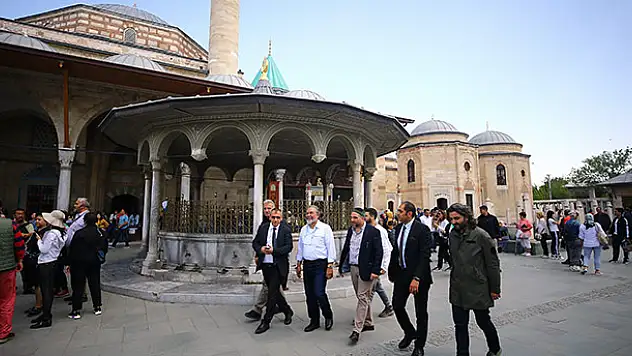 Ürdün Kraliyet ailesi Konya'da