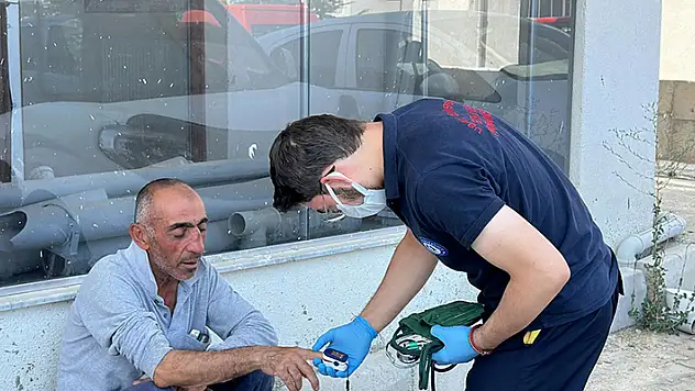 Uşak'ta 4 işçi karbonmonoksit gazından zehirlendi
