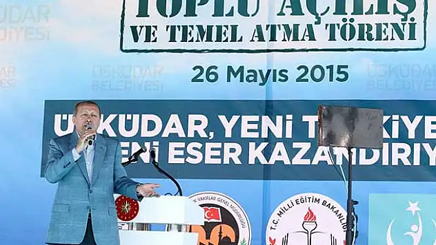 Üsküdar Belediyesi toplu açılış ve temel atma töreni