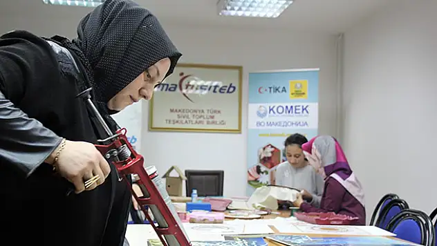 Üsküp'te KOMEK'in resmi açılışı yapıldı