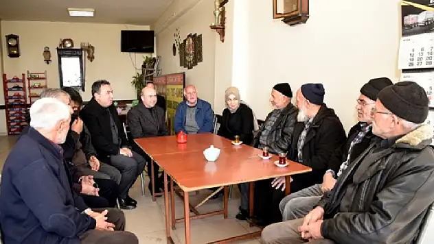 Usta ve Pekyatırmacı, Tatköy mahallesini ziyaret etti