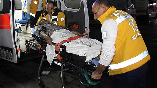 Uykusunda maganda kurşunuyla ayağından yaralandı