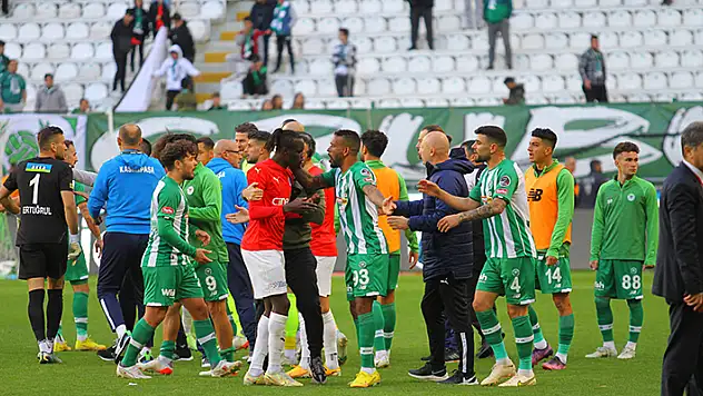 Uzatma bölümünde tatsız olaylar yaşandı!