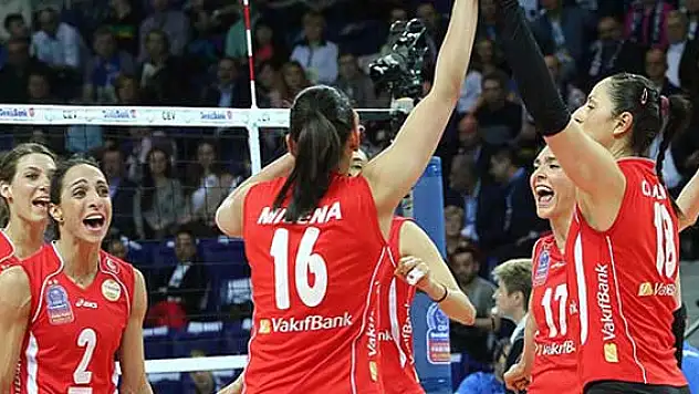 VakıfBank bronz madalyanın sahibi oldu