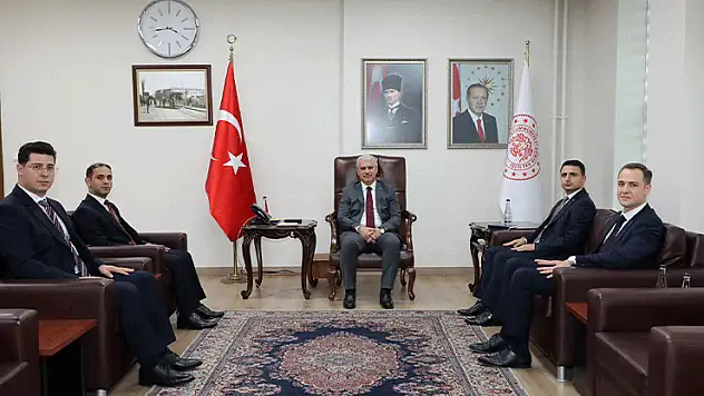 Vali Akın, 113. Dönem Kaymakamlarıyla bir araya geldi