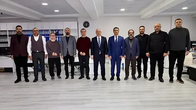 Vali Akın, Basın İlan Kurumu Konya Bölge Müdürlüğünü ziyaret etti