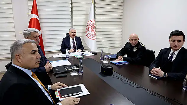 Vali Akın başkanlığında Kaymakamlar Toplantısı gerçekleştirildi