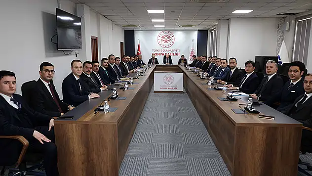 Vali Akın başkanlığında 'Kaymakamlar Toplantısı' gerçekleştirildi