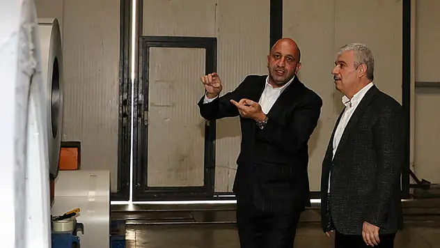 Vali Akın'dan Mekpan Panel'e ziyaret 