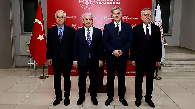 Vali Akın, Denis Zvizdic'yi misafir etti