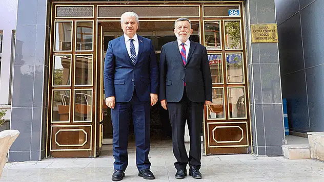 Vali Akın, Konya'nın nadide eserlerini inceledi