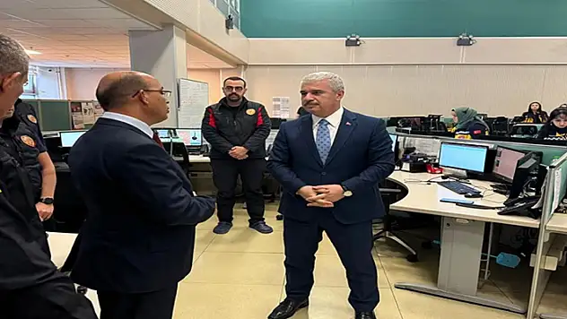 Vali Akın'dan Konya'nın güvenlik Üssü'ne ziyaret