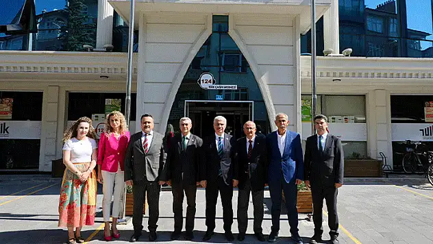 Vali Akın'dan TÜİK Konya Bölge Müdürlüğüne ziyaret