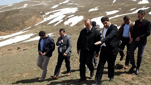 Vali Erol Aladağ'da incelemelerde bulundu