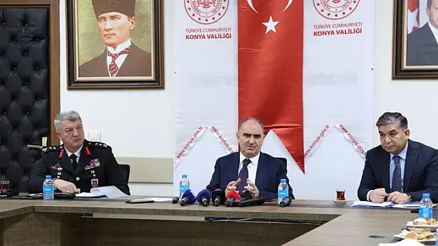 Vali Özkan: Huzur şehri Konya için hep birlikte çalışıyoruz
