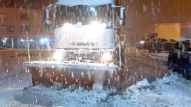 Van'da kar yağışı hayatı olumsuz etkiledi
