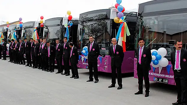 Van'da otobüs tanıtımı